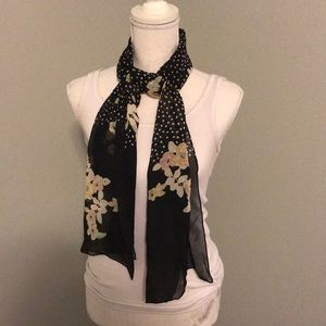 Floral scarf